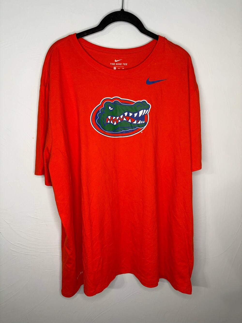 Nike Tee Dri-Fit Florida Gators T-Shirt Size 3X Orange Football Big